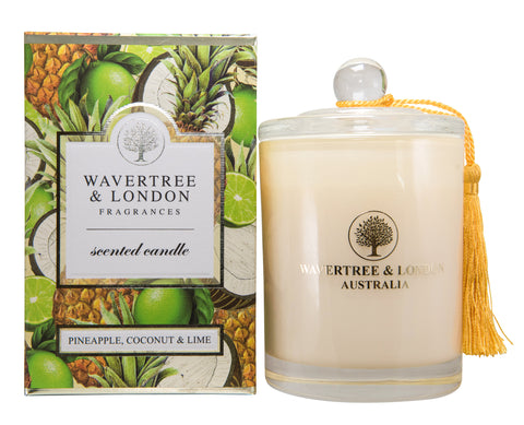 Wavertree & London Soy candle - Pineapple, Coconut & Lime
