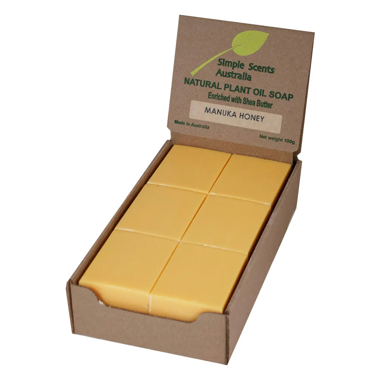 Manuka Honey Soap Unwrapped (12) Australian Natural Soap