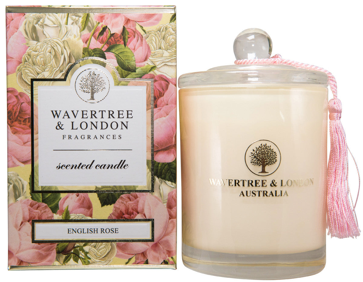 Wavertree and London Soy candle - English Rose