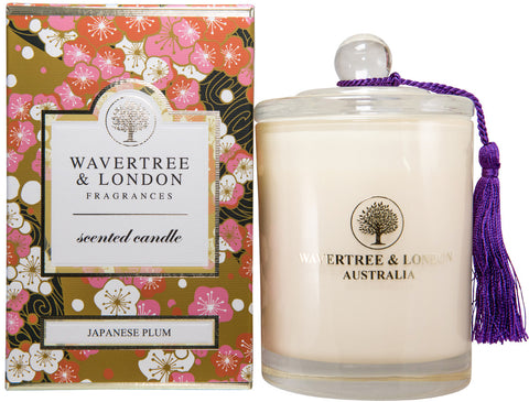 Wavertree and London Soy candle - Japanese Plum