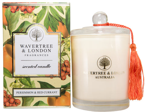 Wavertree and London Soy candle - Persimmon Red Currant