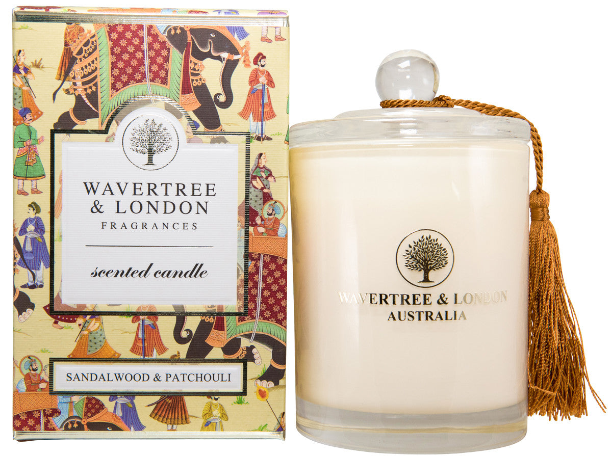 Wavertree and London Soy candle - Sandalwood Patchouli