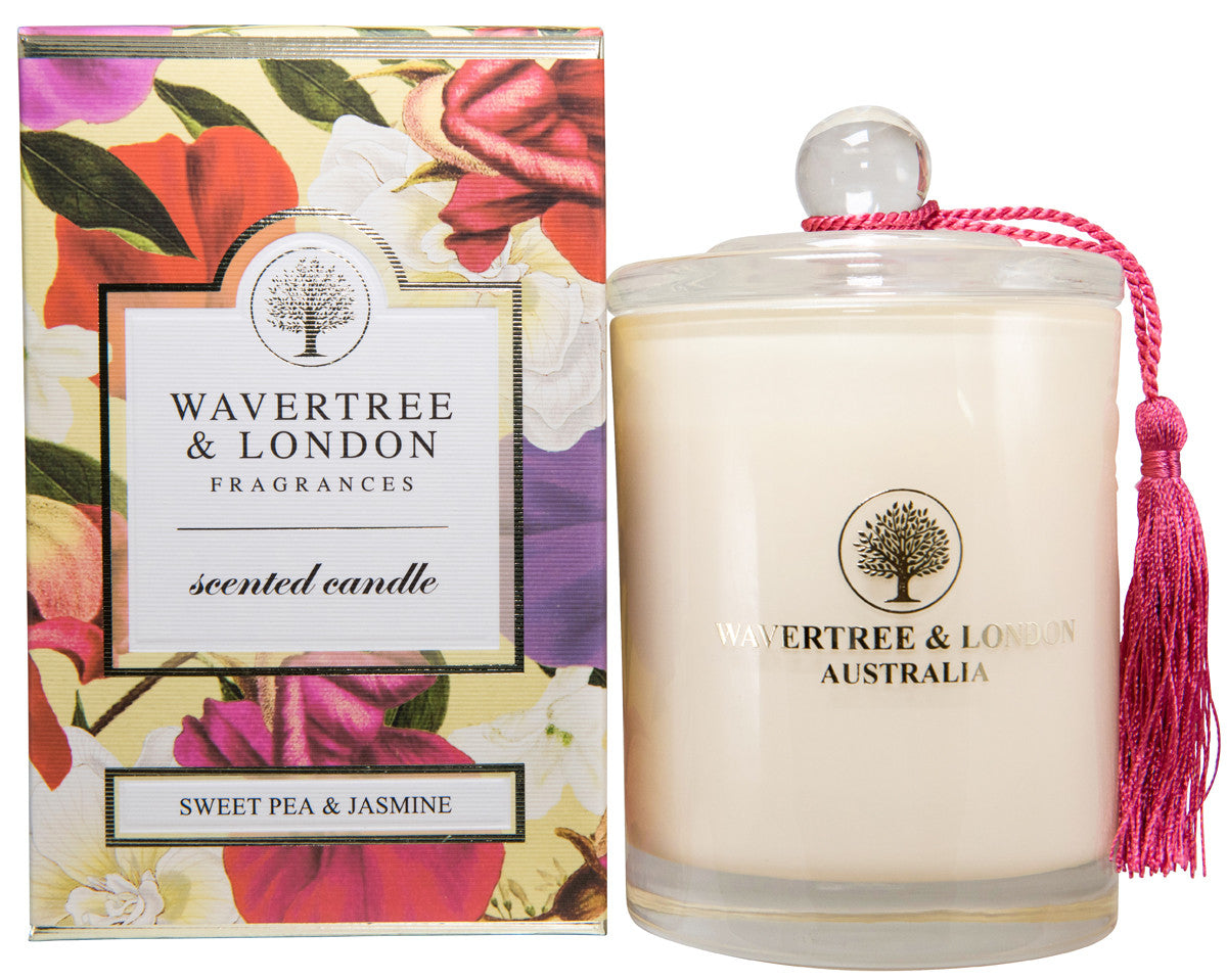 Wavertree and London Soy Candle - Sweet Pea and Jasmine